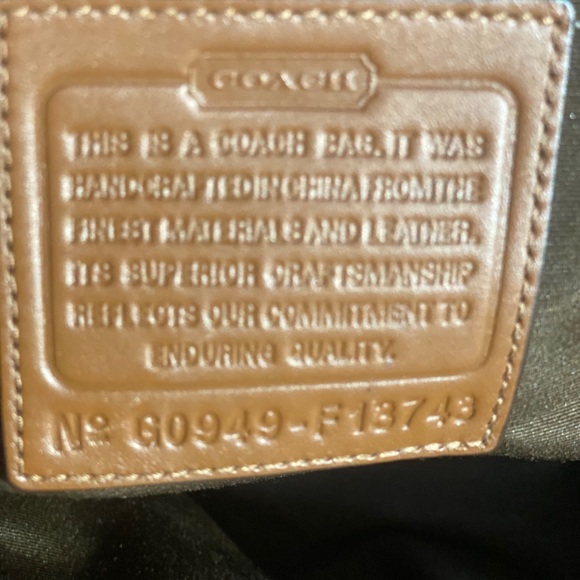 Coach Signature Canvas and leather large tote - Picture 6 of 12